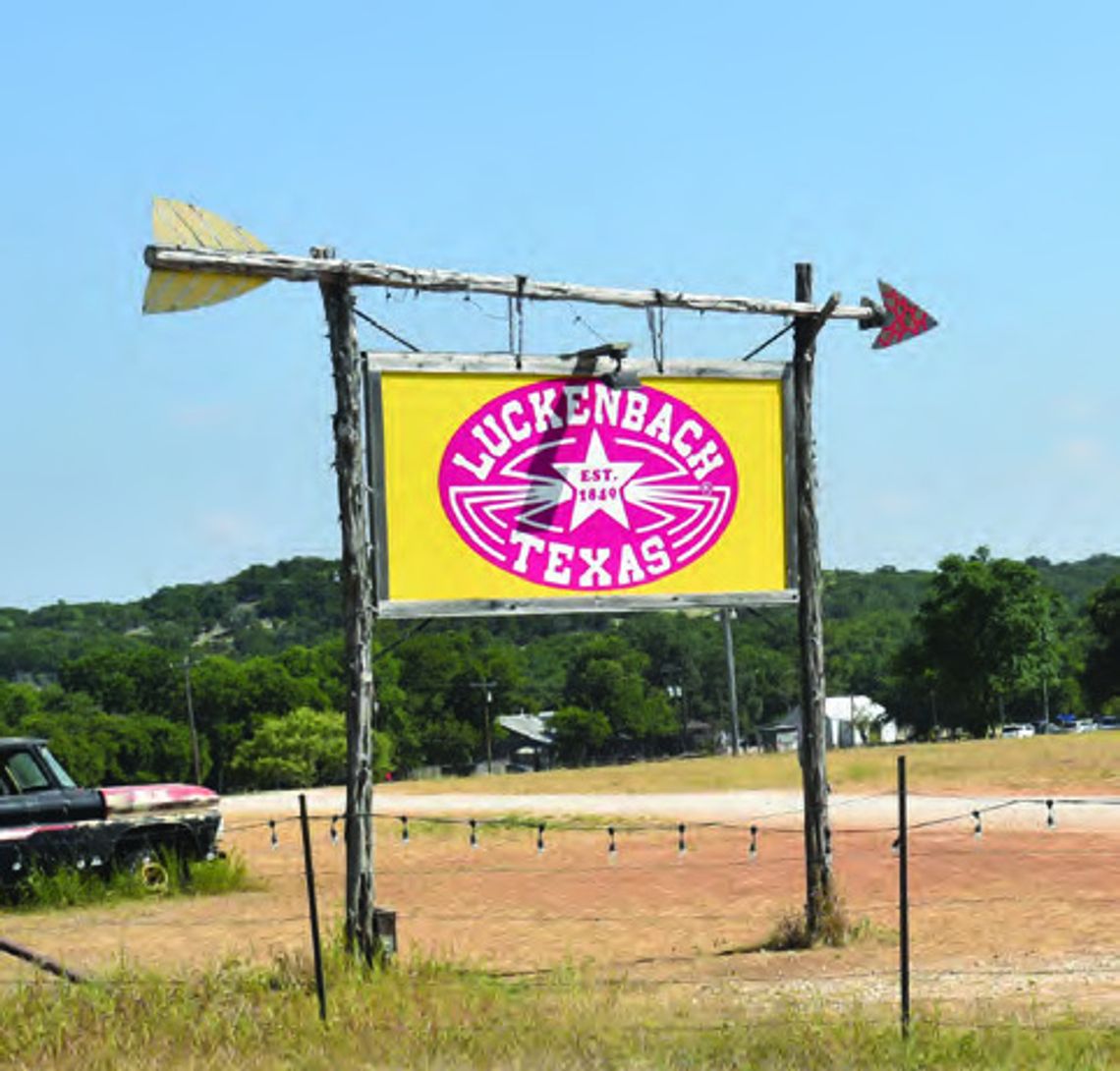 ‘Everbody’s Somebody” When Visiting Luckenbach Texas