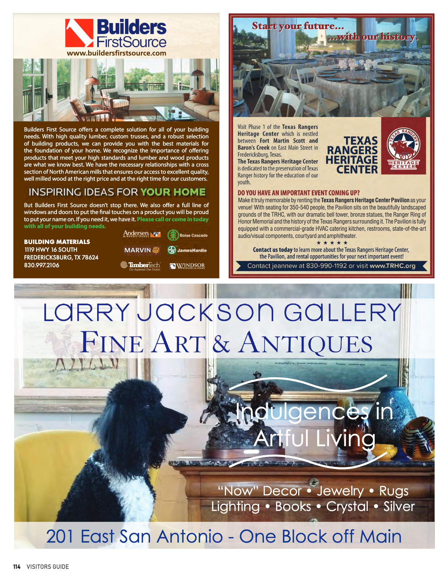 GoFredericksburg Visitors Guide Fall / Winter 2024 - page 114