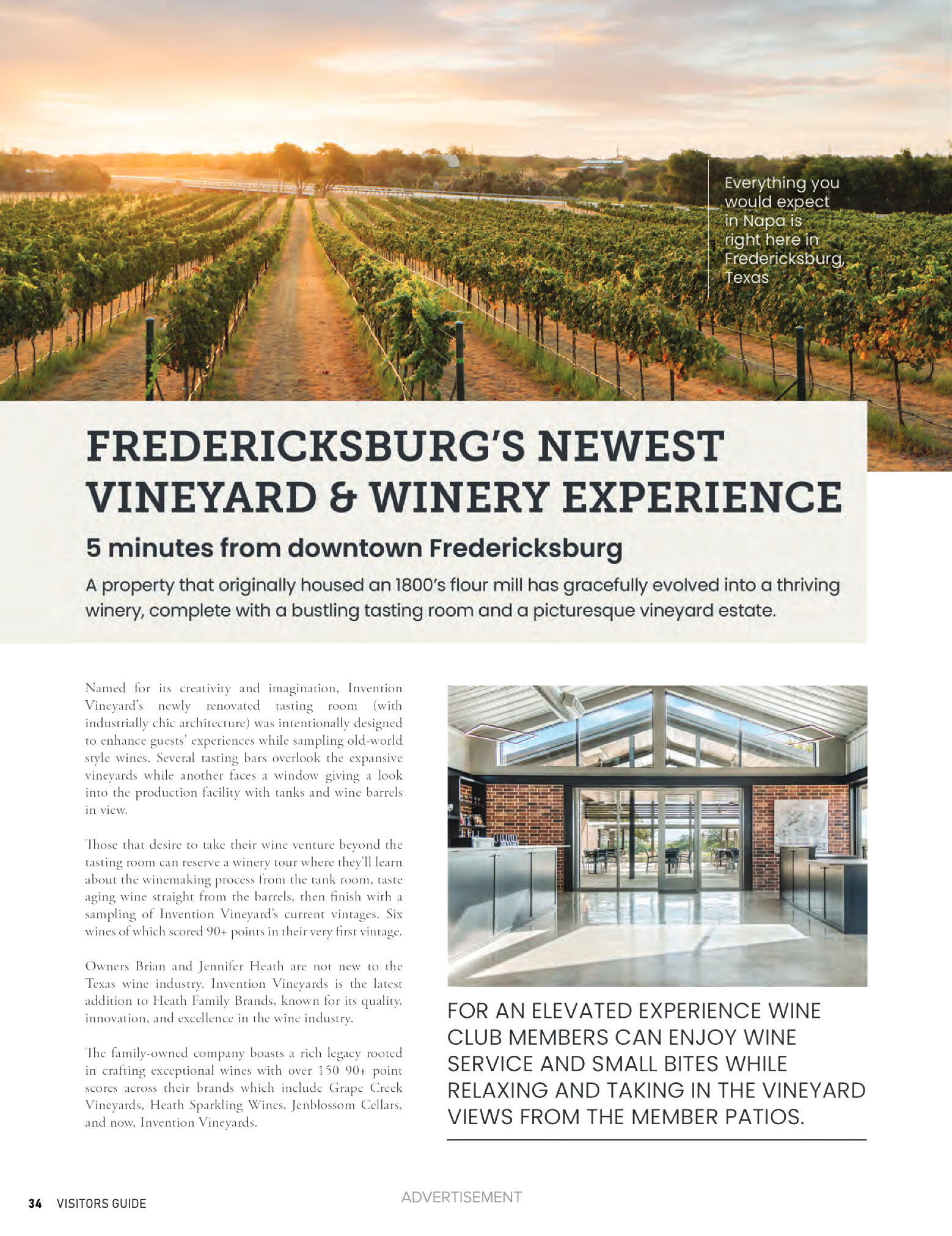 GoFredericksburg Visitors Guide Fall / Winter 2024 - page 34